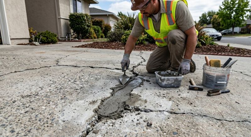 Concrete Crack Sealing in Miami Dade County, FL