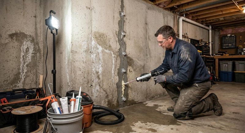 Leaking Basement Repair in Tuscaloosa, AL